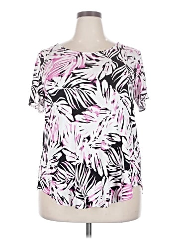 Alfani Short Sleeve Blouse (view 1)