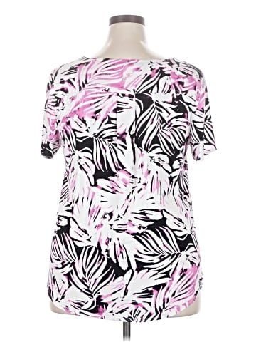 Alfani Short Sleeve Blouse (view 2)