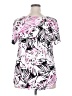 Alfani Pink Short Sleeve Blouse Size 3X - photo 2