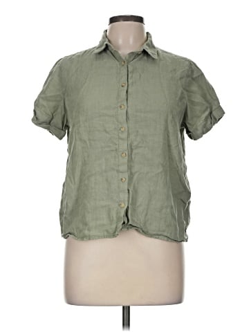 Sigrid Olsen Short Sleeve Blouse (view 1)