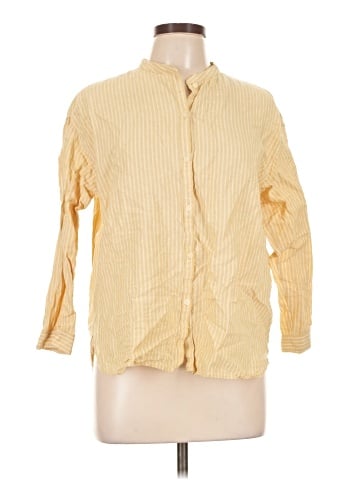 Uniqlo Long Sleeve Button-Down Shirt (view 1)