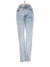 We the Free Hearts Blue Jeans Size 25 waist - photo 1