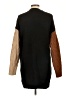Blu Pepper Color Block Brown Pullover Sweater Size L - photo 2