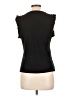 Nine West Black Short Sleeve Top Size L - photo 2