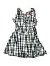 Crewcuts 100% Cotton Checkered-gingham Blue Dress Size 5 - photo 1