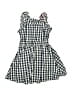 Crewcuts 100% Cotton Checkered-gingham Blue Dress Size 5 - photo 2