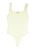 Babaton Yellow White Bodysuit Size S - photo 1
