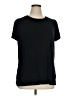 SPANX Solid Black Short Sleeve T-Shirt Size XL - photo 1