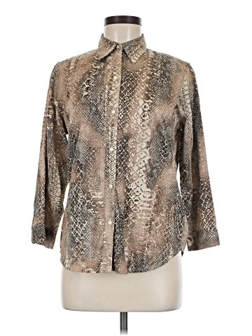 Lauren by Ralph Lauren Long Sleeve Blouse (view 1)