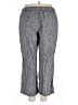 Eileen Fisher 100% Linen Stripes Gray Linen Pants Size 2X (estimated) - photo 2