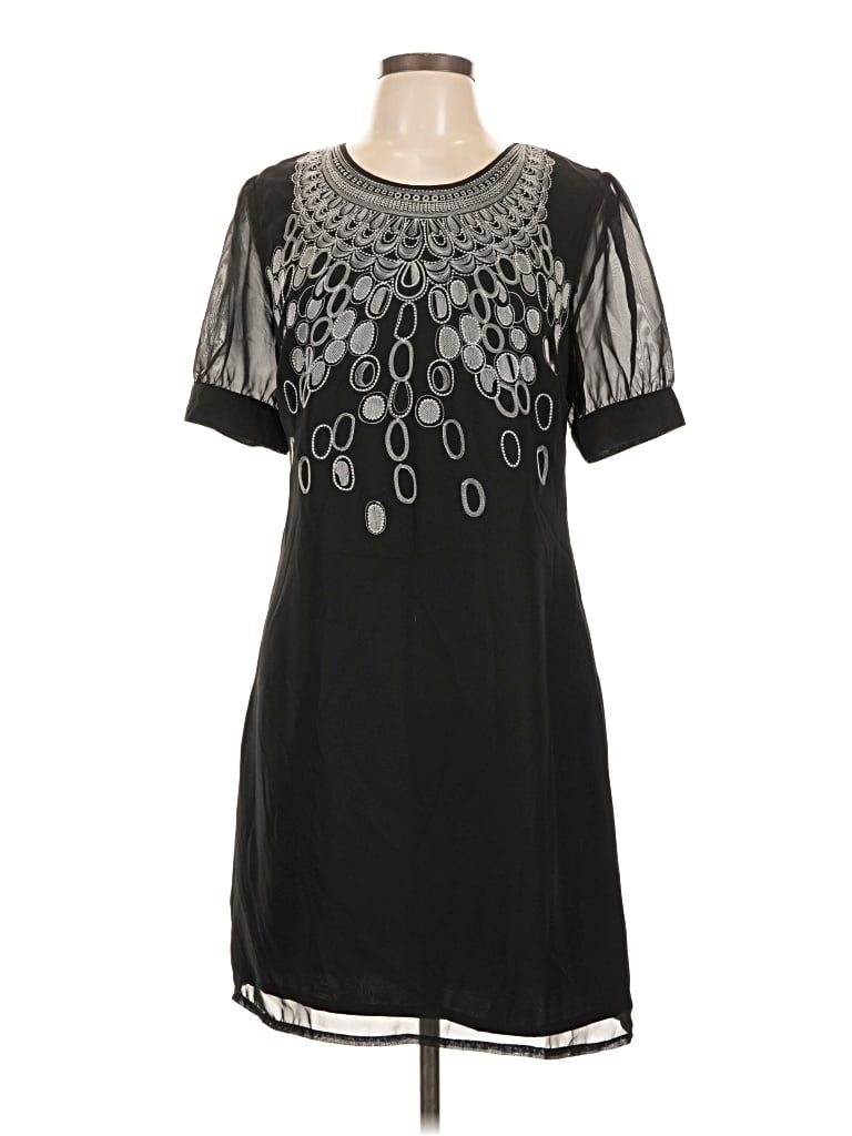 Pre-owned Fever Cocktail Dress In Black