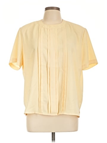 Karen Scott Short Sleeve Blouse (view 1)