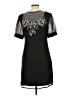 Fever 100% Polyester Graphic Black Cocktail Dress Size 10 - photo 2