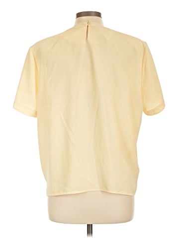 Karen Scott Short Sleeve Blouse (view 2)