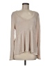 t.la Tan Ivory Long Sleeve T-Shirt Size M - photo 1