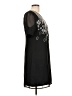 Fever 100% Polyester Graphic Black Cocktail Dress Size 10 - photo 4