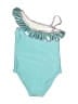 Disney Graphic Blue One Piece Swimsuit Size 7 - 8 - photo 2