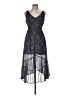Rewind 100% Polyester Paisley Blue Casual Dress Size M - photo 1