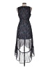 Rewind 100% Polyester Paisley Blue Casual Dress Size M - photo 2