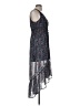 Rewind 100% Polyester Paisley Blue Casual Dress Size M - photo 4