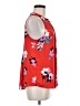 41Hawthorn 100% Polyester Red Sleeveless Blouse Size M - photo 4