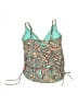 Sunsets Escape Paisley Teal Swimsuit Top Size 14 - photo 2