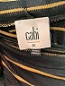 CAbi Stripes Gold Short Sleeve Turtleneck Size M - photo 7