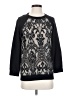 Juicy Couture 100% Cotton Paisley Black Pullover Sweater Size S - photo 1