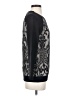 Juicy Couture 100% Cotton Paisley Black Pullover Sweater Size S - photo 4