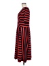 The Limited Stripes Red Casual Dress Size L - photo 5