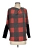 White Birch Plaid Red Poncho Size S - photo 1