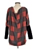White Birch Plaid Red Poncho Size S - photo 2