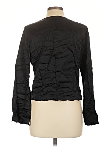 Reformation Long Sleeve Silk Top (view 2)
