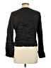 Reformation 100% Silk Black Long Sleeve Silk Top Size 8 - photo 2