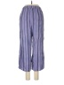 Blue Rain Stripes Blue Casual Pants Size M - photo 2