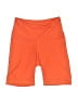 Active by Old Navy Solid Orange Athletic Shorts Size S - photo 1