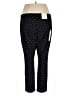 A New Day Polka Dots Black Active Pants Size 18 - photo 2