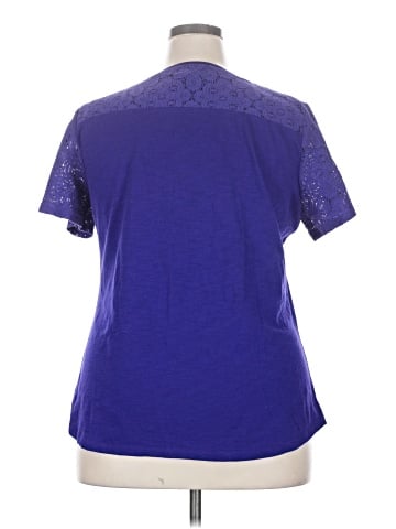 Liz Claiborne Short Sleeve Top (view 2)
