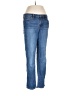 Inc Denim Solid Blue Jeans Size 12 - photo 1