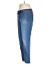 Inc Denim Solid Blue Jeans Size 12 - photo 5