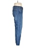 Inc Denim Solid Blue Jeans Size 12 - photo 4