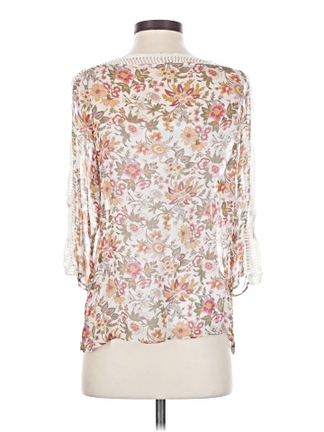 Bailey 44 3/4 Sleeve Silk Top (view 2)