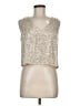 Shein Silver Sleeveless Blouse Size 6 - photo 1