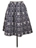 Halogen 100% Polyester Argyle Blue Casual Skirt Size 10 (petite) - photo 1