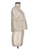 Shein Silver Sleeveless Blouse Size 6 - photo 4
