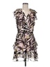 Bar III 100% Polyester Animal Print Brown Cocktail Dress Size 8 - photo 1