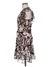 Bar III 100% Polyester Animal Print Brown Cocktail Dress Size 8 - photo 5