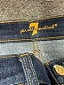 7 For All Mankind Color Block Blue Jeans Size 27 waist - photo 7