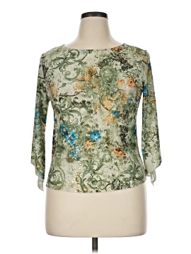 Brittany Black 3/4 Sleeve Blouse