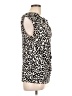 Ann Taylor Factory Ivory Sleeveless Blouse Size L - photo 4